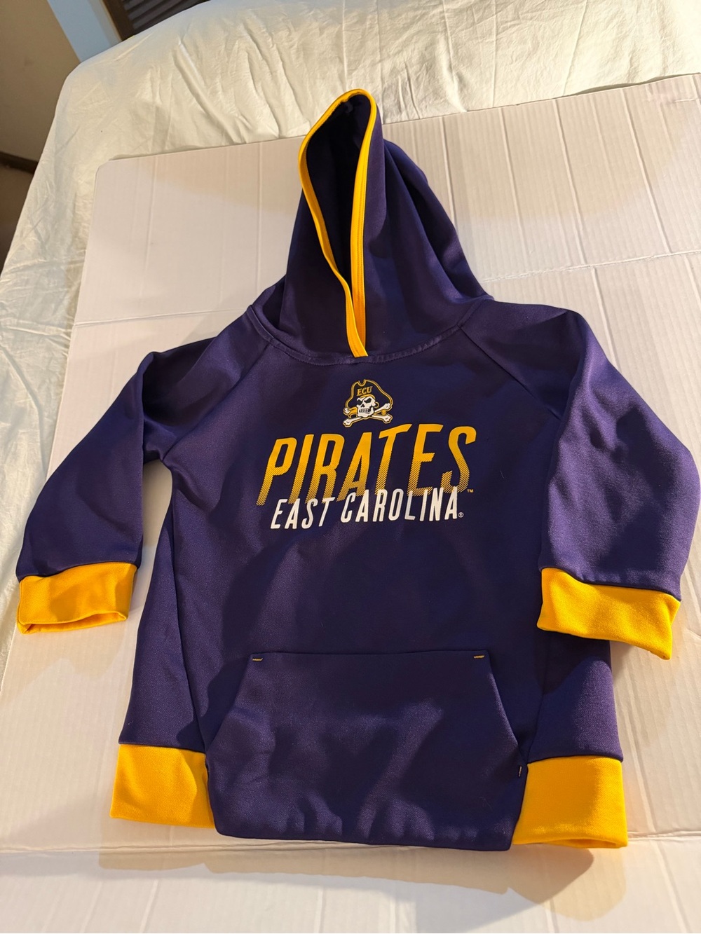 #334 Kids Hoodie One-Piece - Purple & Gold